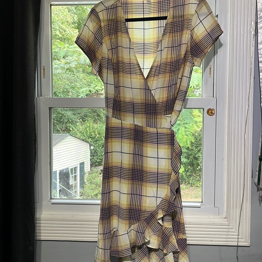 Wrap around dress